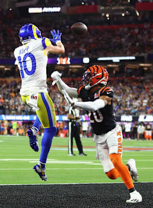 Kupp makes the winning catch.